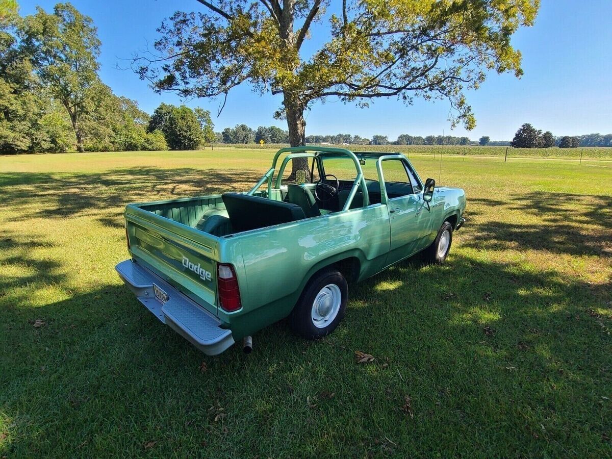 1976 dodge ramcharger 2wd convertible 360 4 speed