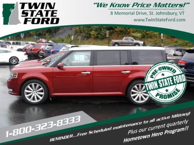 2014 ford flex limited awd limited 4dr crossover w/ecoboost for sale in johnsbury, vermont