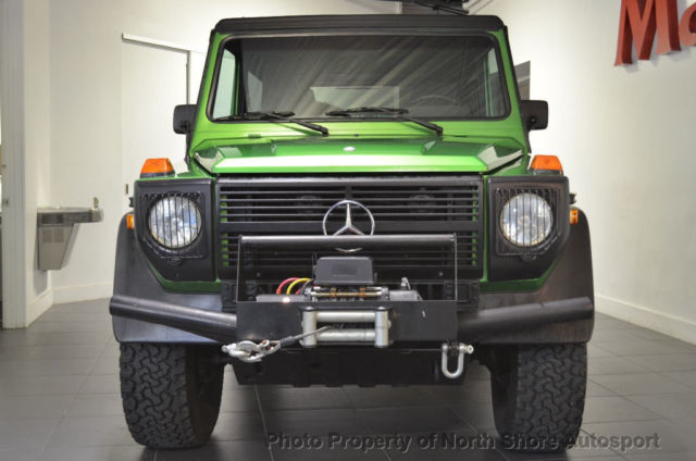 1985 mercedes-benz 290gd diesel g-wagon cabriolet 5-speed green 300gd 280ge g500