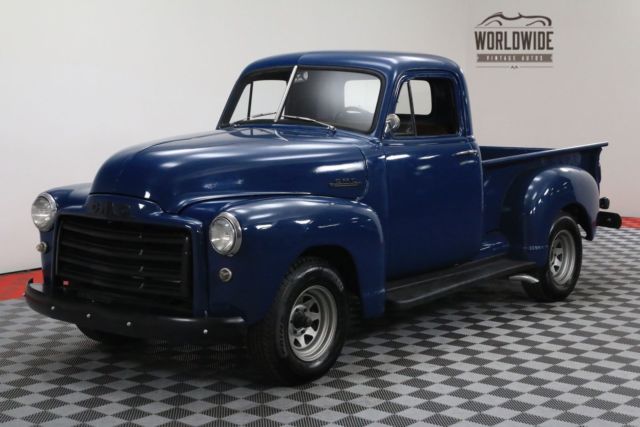 1952 blue short bed. v8. disc. restored. extras!!