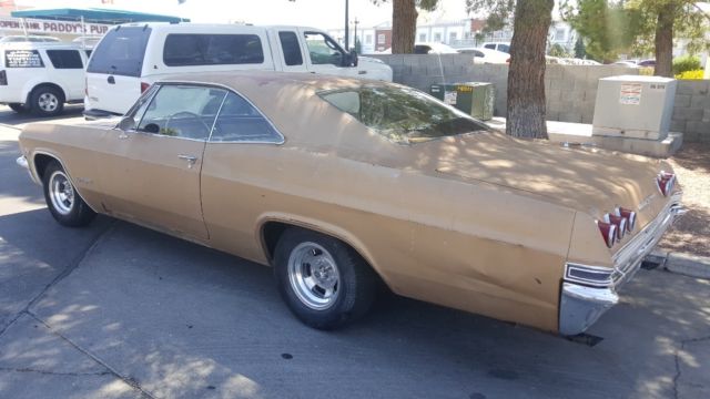 1965 chevy impala ss 396 4 speed barn find