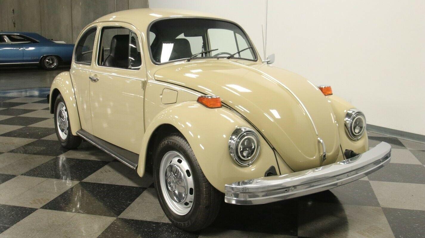 1974 volkswagen beetle classic vintage chrome vw bug 1600 cc 4speed manual