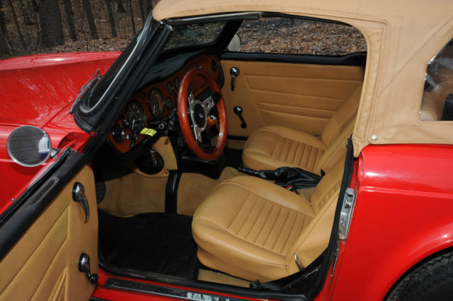 1973 truimph tr6 - overdrive