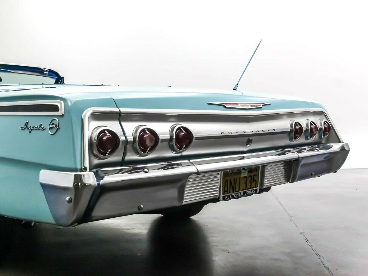 1962 chevrolet impala convertible 409 turbo-fire