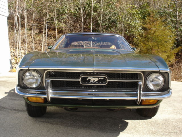 1972 ford mustang grande - 25,000 original miles - 351 & well optioned w/ marti