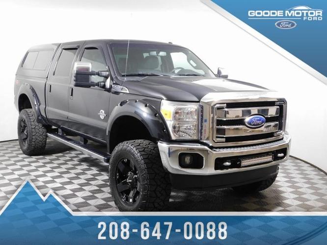 2011 ford f-350 super duty lariat 4x4 lariat 4dr crew cab 6.8 ft. sb srw pickup for sale in burley, idaho