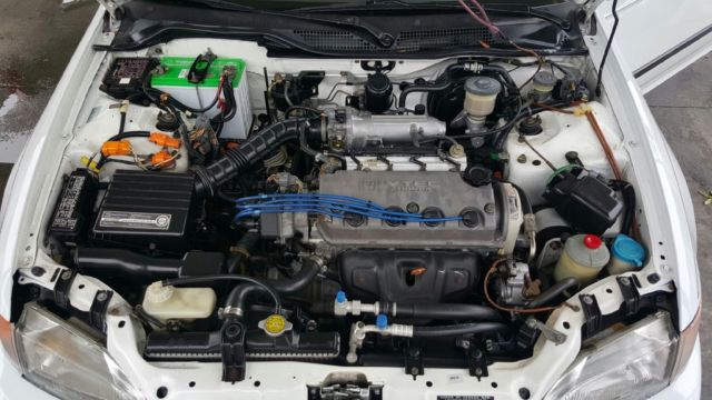 1994 honda civic si white
