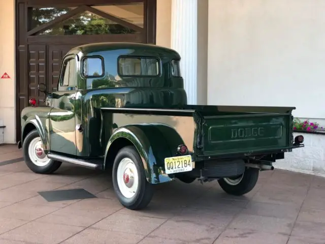 professionally restored 1950 dodge b2b low side pilot house pickup!