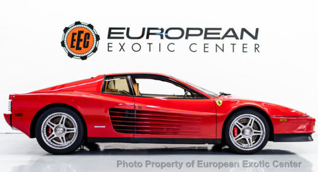 1986 ferrari testarossa, red with 38,100 miles available now!