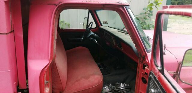 ford 1971 f350 dump truck 360 v8 4 speed