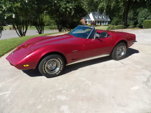 1973 corvette convertible, vgc, unique history