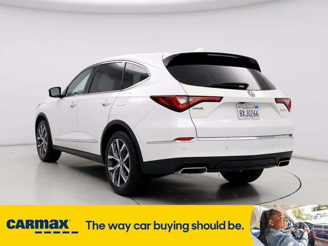 2022 acura mdx technology