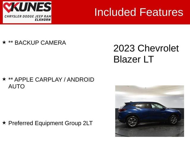 2023 chevrolet blazer 2lt