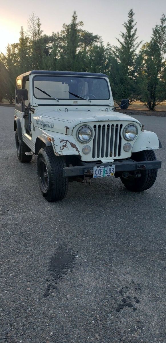rare 1977 jeep cj7 levi edition renegade wrangler 4x4 restoration project rock