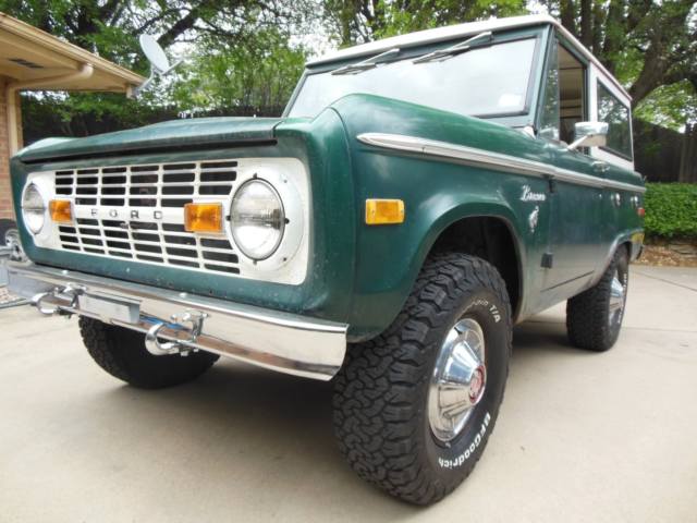 1975 ford bronco 302 auto, tilt wheel, ps, uncut original