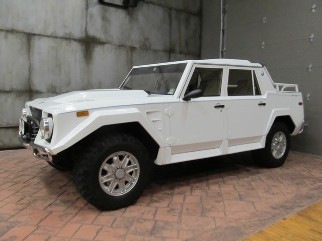 1990 lamborghini lm002 american only 16k mi 1 of 48 white/white trades/offers