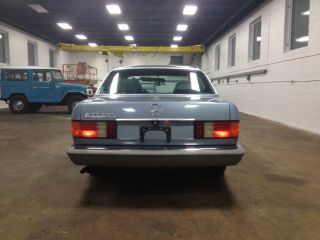 1985 mercedes-benz 500sel, 49k original miles, highly documented 3-owner car