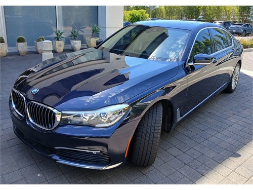2017 BMW 740i rwd