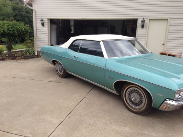 1970 chevy impala convertible 2nd owner