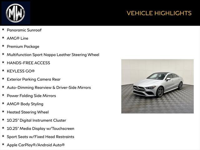 2023 mercedes-benz cla 250 base