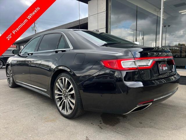 2017 lincoln continental reserve