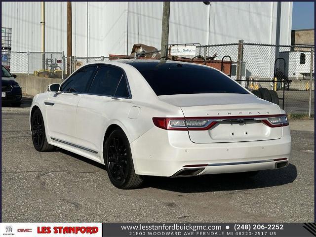 2017 lincoln continental reserve
