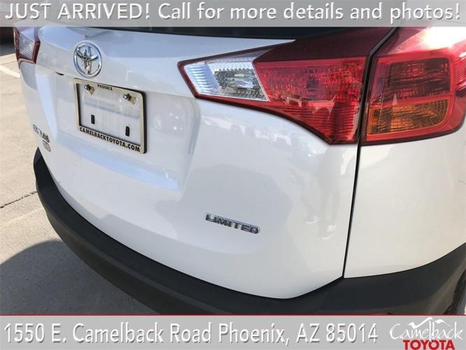 used 2013 toyota rav4 fwd limited phoenix, az 85014 for sale in phoenix, arizona