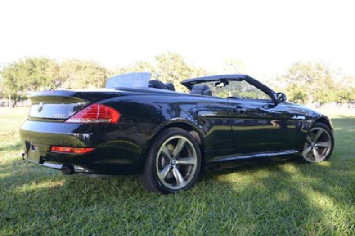 2009 bmw 6 series 650i convertible, sport pkg, premium option, bmw certified war in fort lauderdale, fl