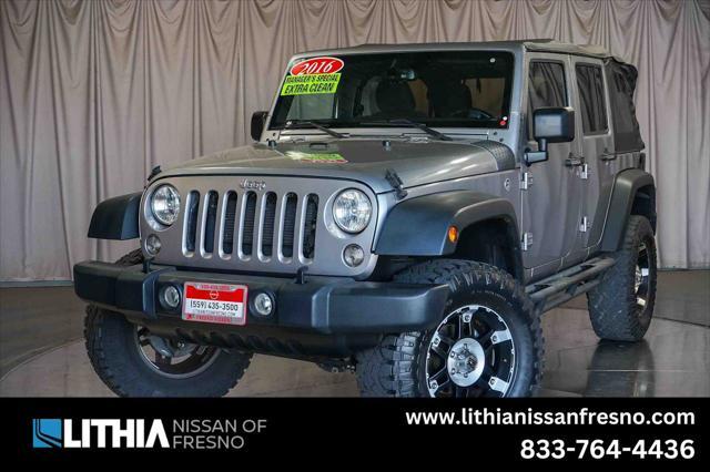 2016 jeep wrangler unlimited sport