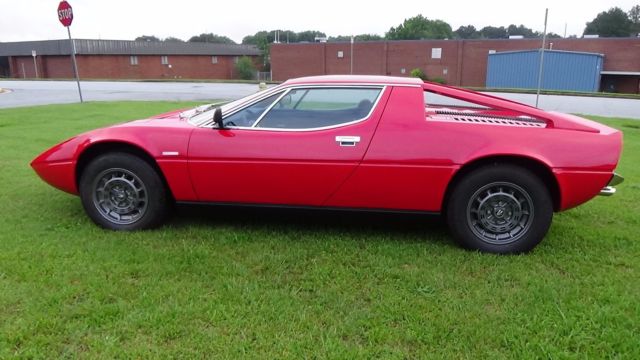 1977 maserati merak ss; low miles, excellent, updated condition