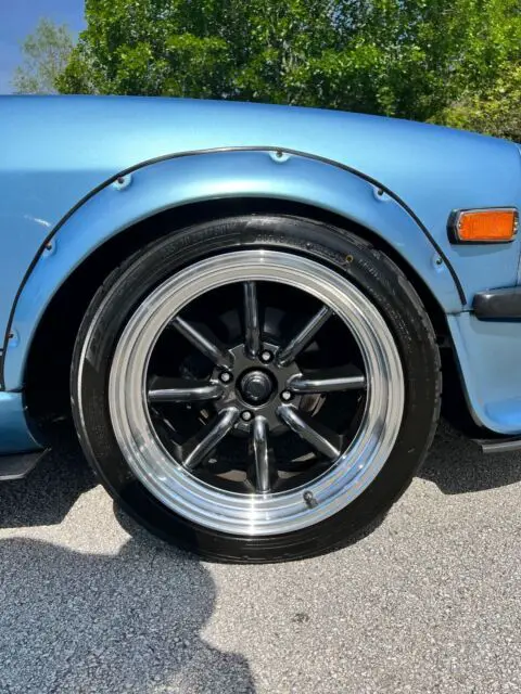 1977 datsun 280z coupe blue rwd manual