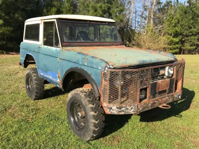 1968 ford bronco-no title-bill of sale only