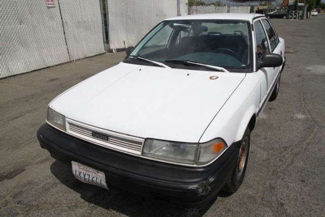 1989 toyota corolla dlx manual 4 cylinder no reserve