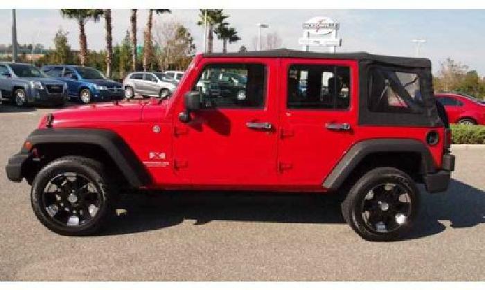 2008 jeep wrangler unlimited x in jacksonville, fl