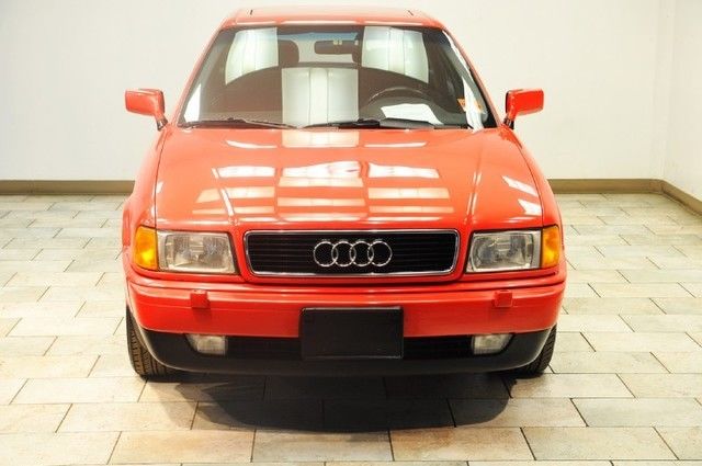 1993 audi 90 s red/grey low miles