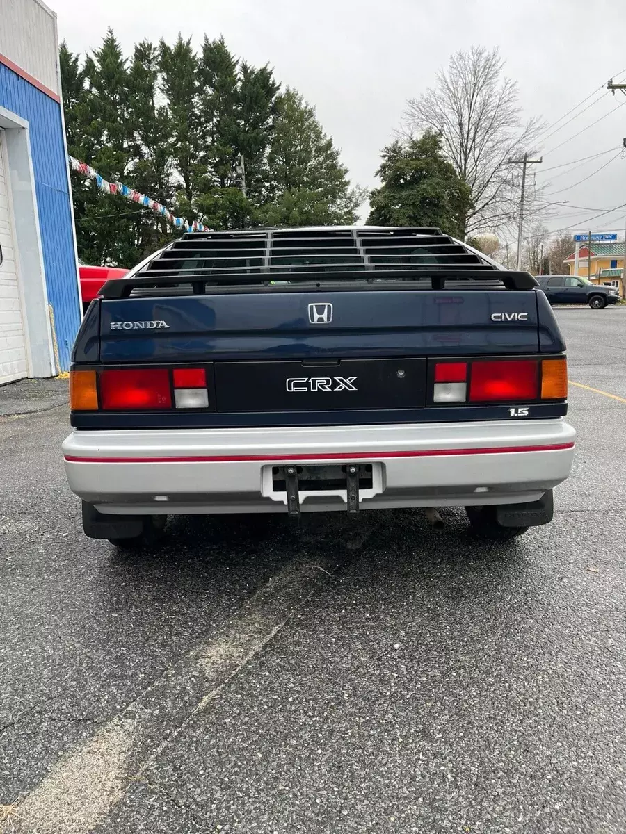 1984 honda civic blue fwd automatic 1500 crx