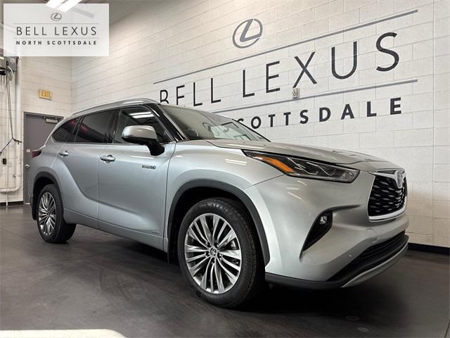 2021 toyota highlander hybrid platinum