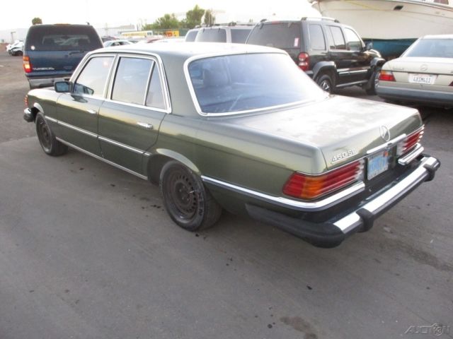 1974 mercedes-benz 450se 4-door sedan 8-cylinder automatic gas no reserve