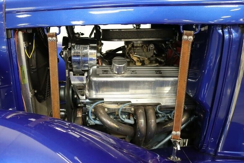 all steel! gm crate 350 v8, auto, a/c, jag rear end, disc brakes, sharp in/out!