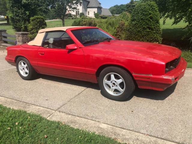 1985 mercury asc mclaren capri convertible rare collectible 5.0 mustang manual