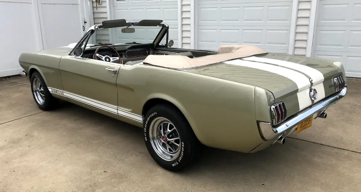 1966 mustang convertible shelby gt350