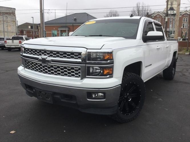 used 2014 chevrolet silverado 1500 4x4 crew cab lt mount vernon, in 47620 for sale in mount vernon, indiana
