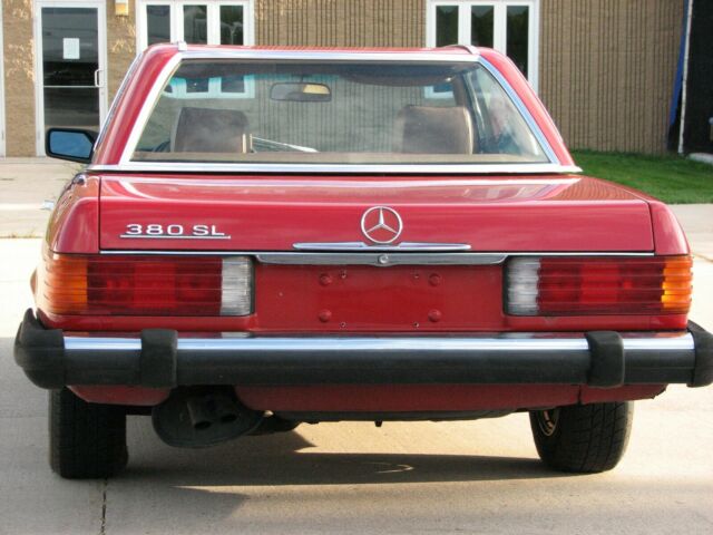 1984 mercedes benz 380sl*2tops convert*low miles*maintained*very nice*no reserve