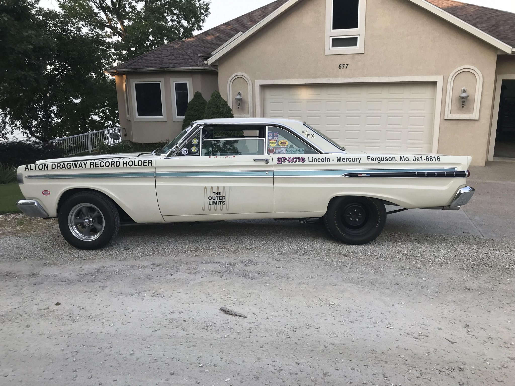 modified 1964 mercury comet caliente hardtop