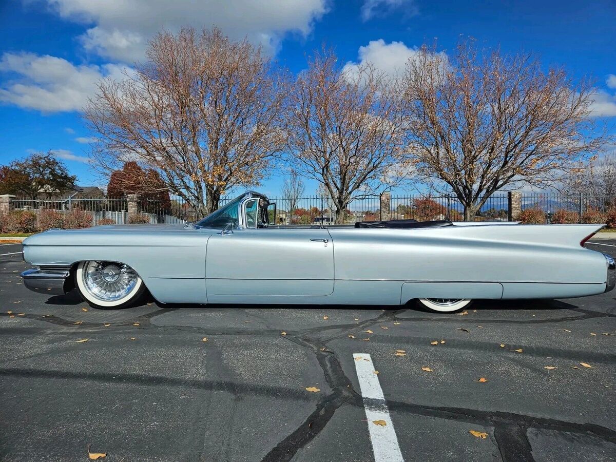 1960 cadillac deville convertible convertible grey rwd automatic