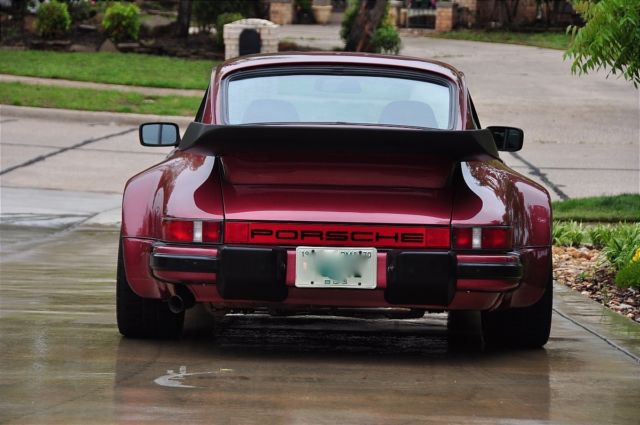 1984 porsche 911 m491 factory wide body coupe
