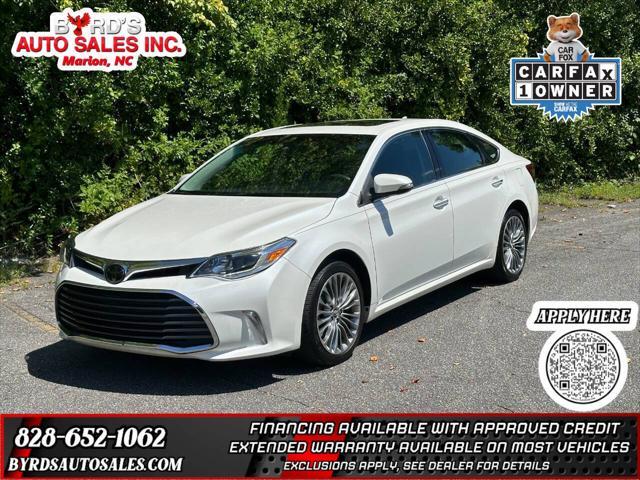 2016 toyota avalon limited