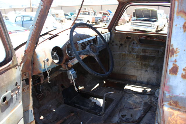 chevrolet chevy 1948 panel truck delivery 3100 project car desert auction pickup