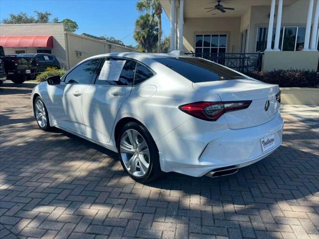 2022 acura tlx technology