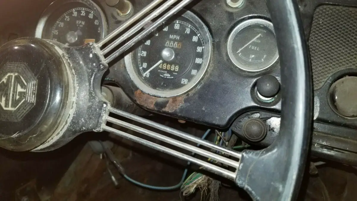 1959 59 mg mga roadster barn find project car